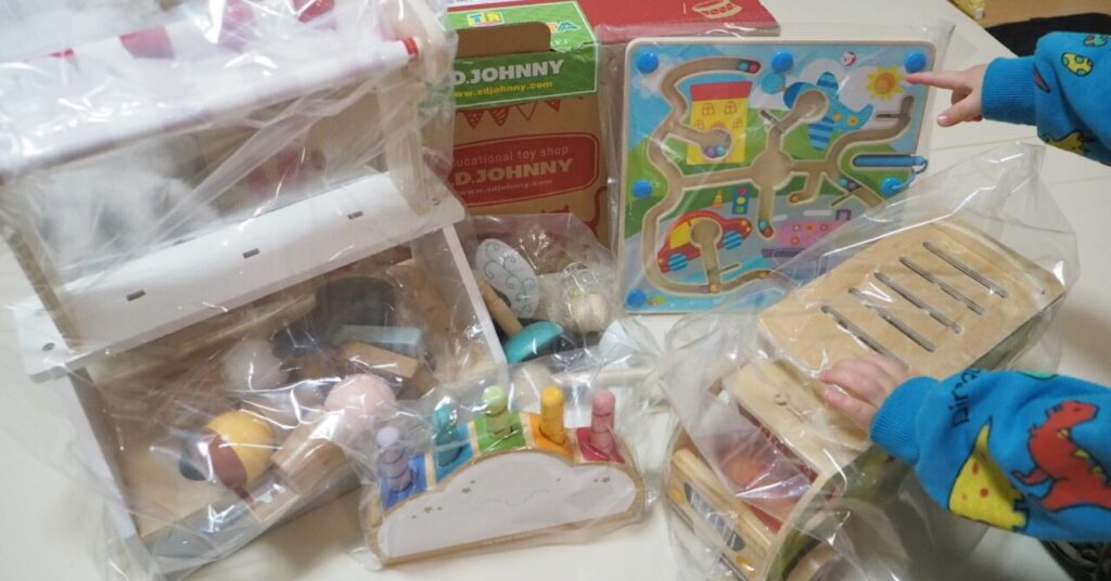 トイズレンタで届いたおもちゃ